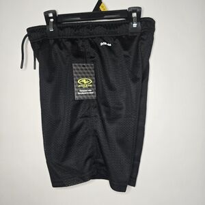 Athletic Works Mesh Shorts in Rich Black Size 10/12 Large